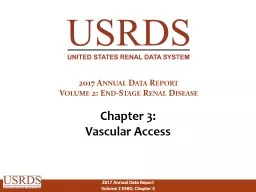 Chapter  3 : Vascular Access