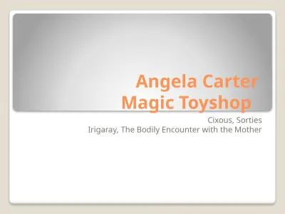 Angela Carter  Magic Toyshop