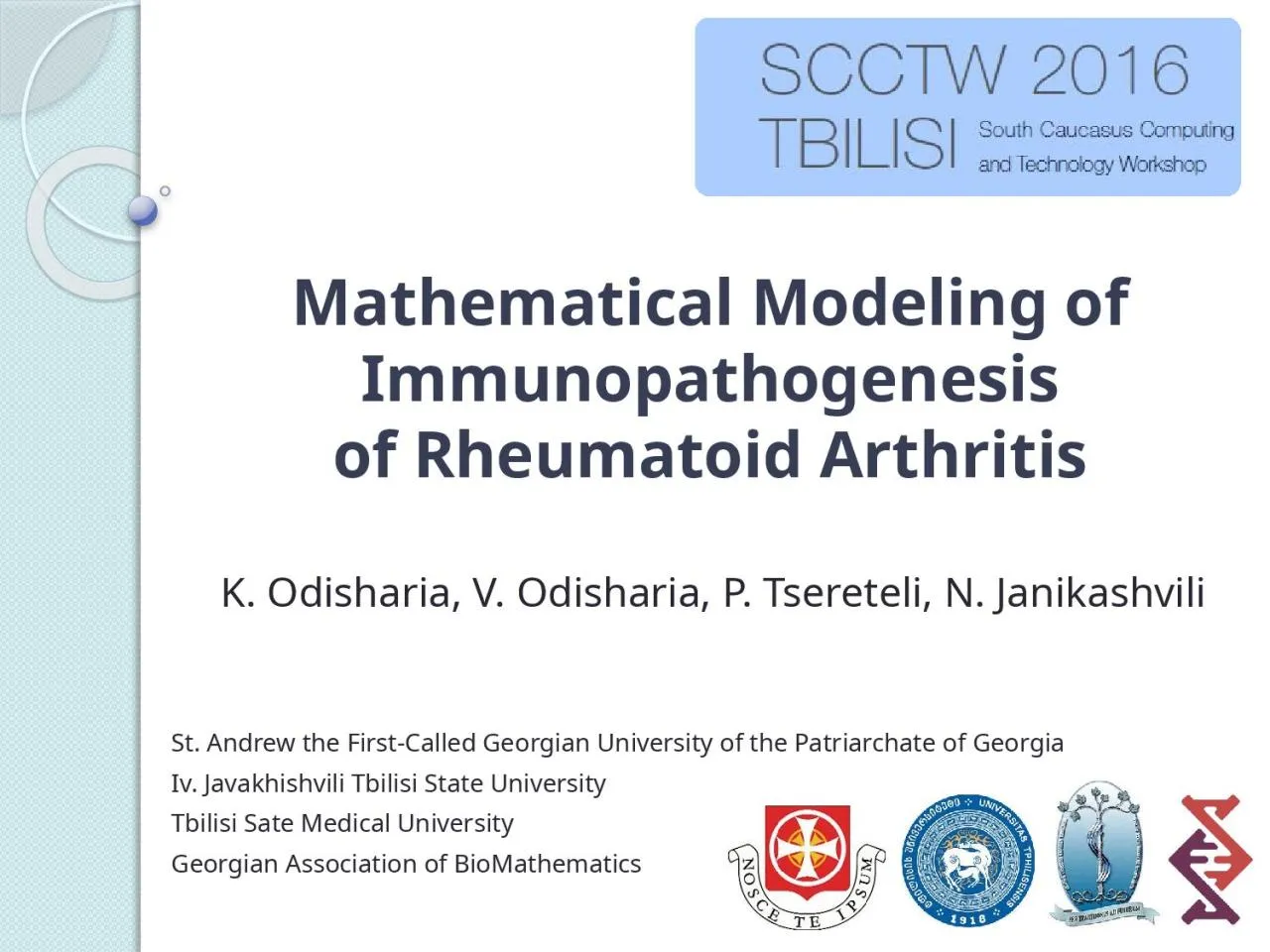 PPT-Mathematical Modeling of