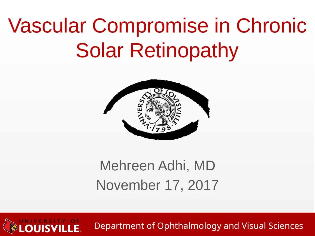 PPT-Mehreen Adhi, MD November 17, 2017