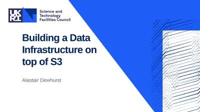 Building a Data Infrastructure on top of S3