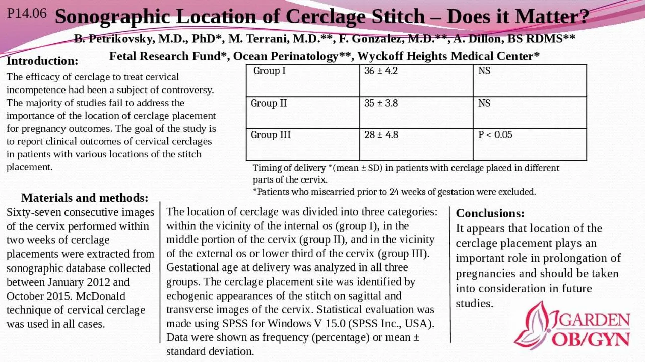 PPT-Sonographic Location of