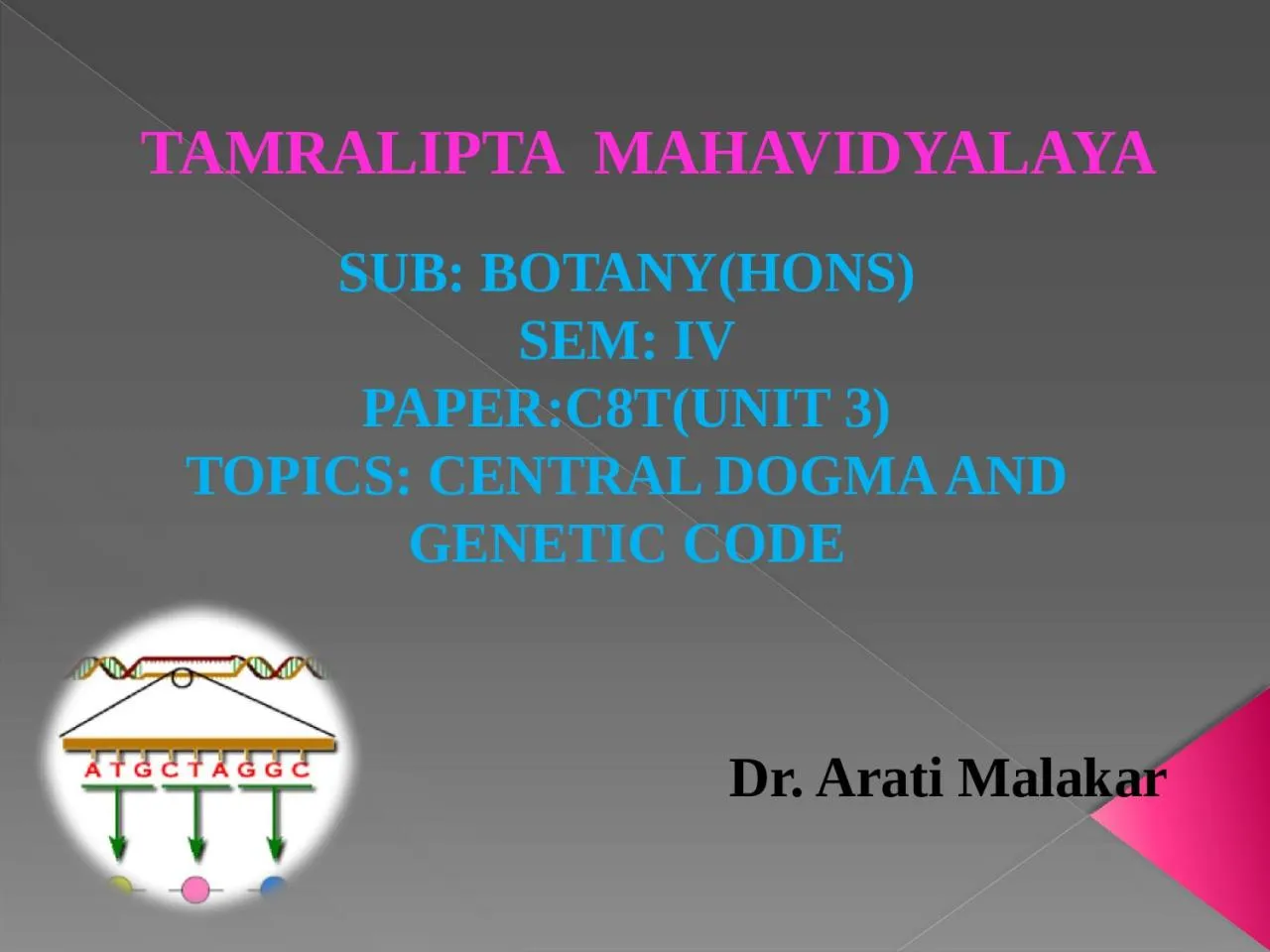 PPT-TAMRALIPTA MAHAVIDYALAYA