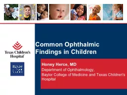 Honey Herce, MD Department of Ophthalmology,