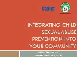 Integrating Child  Sexual Abuse