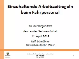 PPT-Landesamt für Verbraucherschutz Sachsen-Anhalt