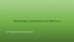 Minamata  Convention on Mercury