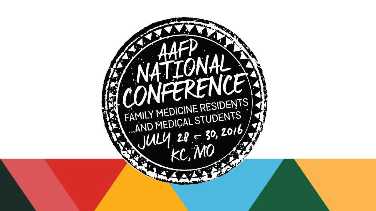 PPT-AAFP National Conference