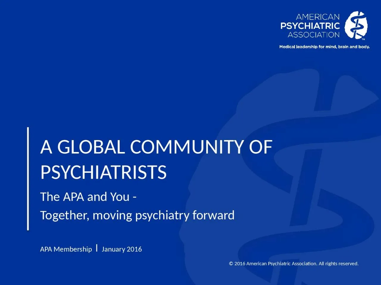 PPT-a global community of psychiatrists