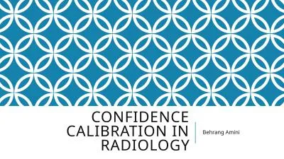 Confidence Calibration in Radiology