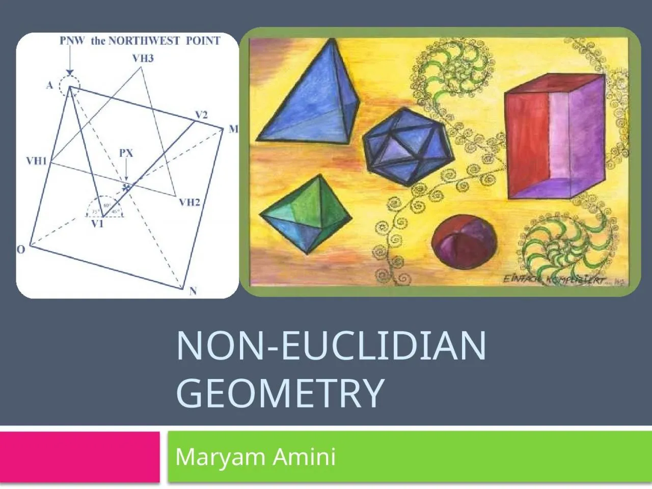 PPT-Non-Euclidian Geometry Maryam Amini