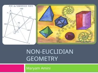 Non-Euclidian Geometry  Maryam Amini