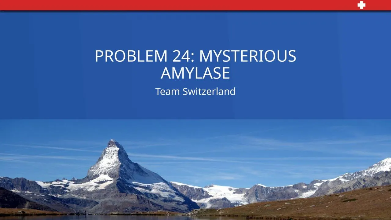 PPT-Team Switzerland Problem 24: