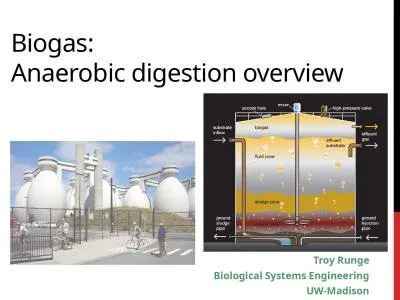 Biogas: Anaerobic digestion overview