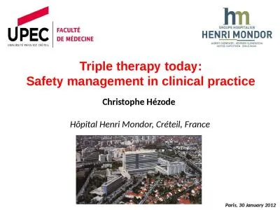 Christophe  Hézode   Hôpital Henri Mondor,