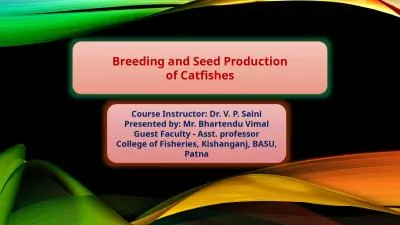 Breeding and Seed Production