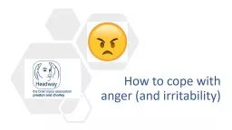 How to cope with anger (and irritability)