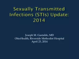 S exually Transmitted Infections (