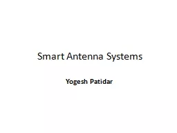 Smart Antenna Systems Yogesh