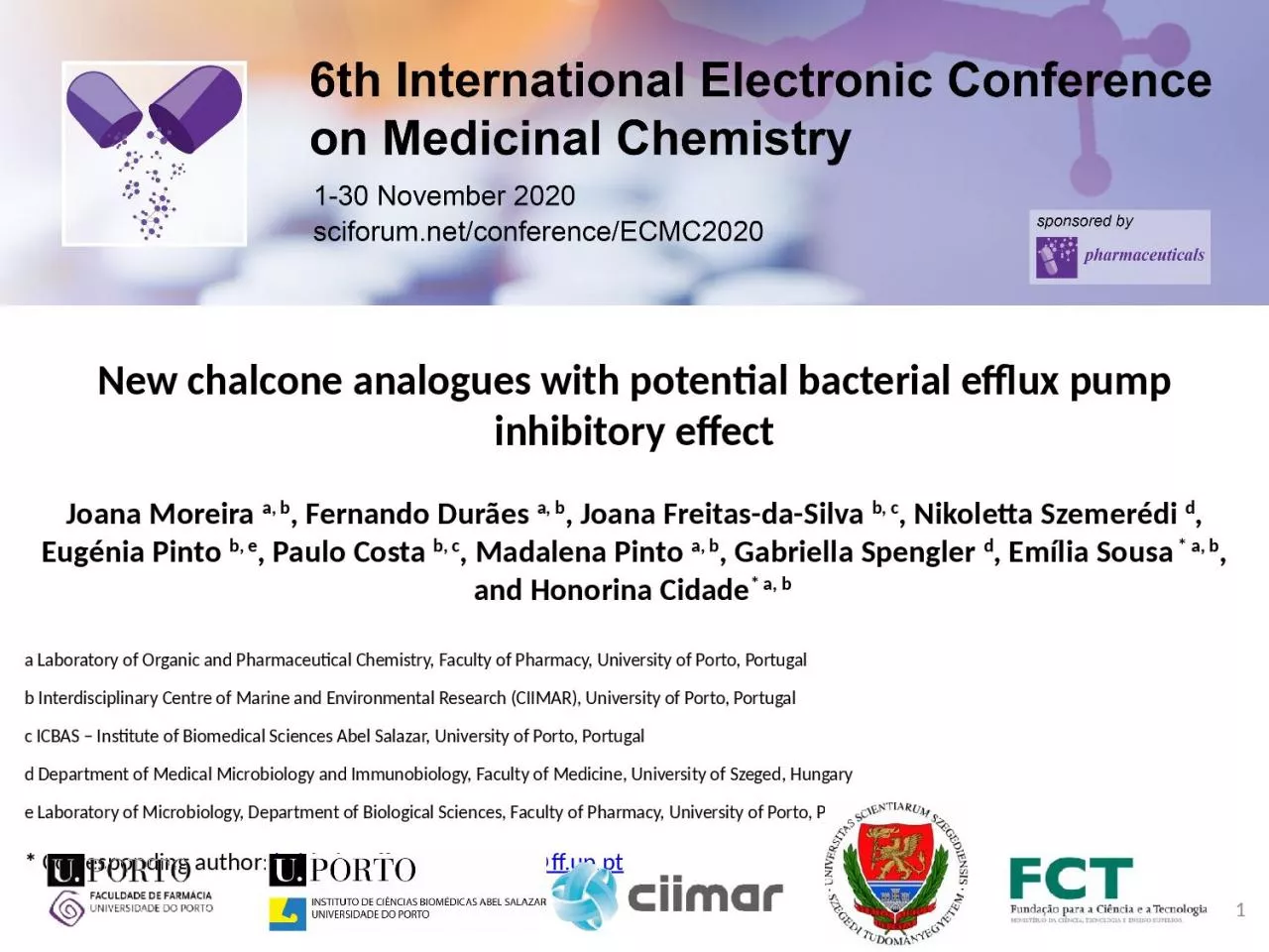 PPT-New chalcone analogues with potential bacterial efflux pump inhibitory effect