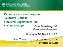 Primary care challenges in