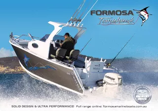 SOLID DESIGN & ULTRA PERFORMANCE!  Full range online: formosamarineboa
