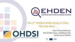 The 2 nd  EHDEN-OHDSI Study-A-Thon