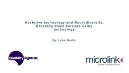 PPT-Assistive technology and Neurodiversity: