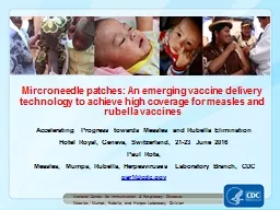 Accelerating Progress towards Measles and Rubella Elimination