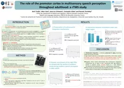 The role of the premotor cortex in multisensory speech perception