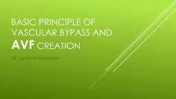 Basic principle of vascular bypass and AVF creation