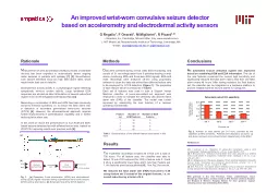 PPT-Rationale M easurement of wrist acceleration (ACM) by means of wearable devices has been