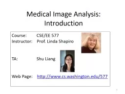 Medical Image Analysis: Introduction