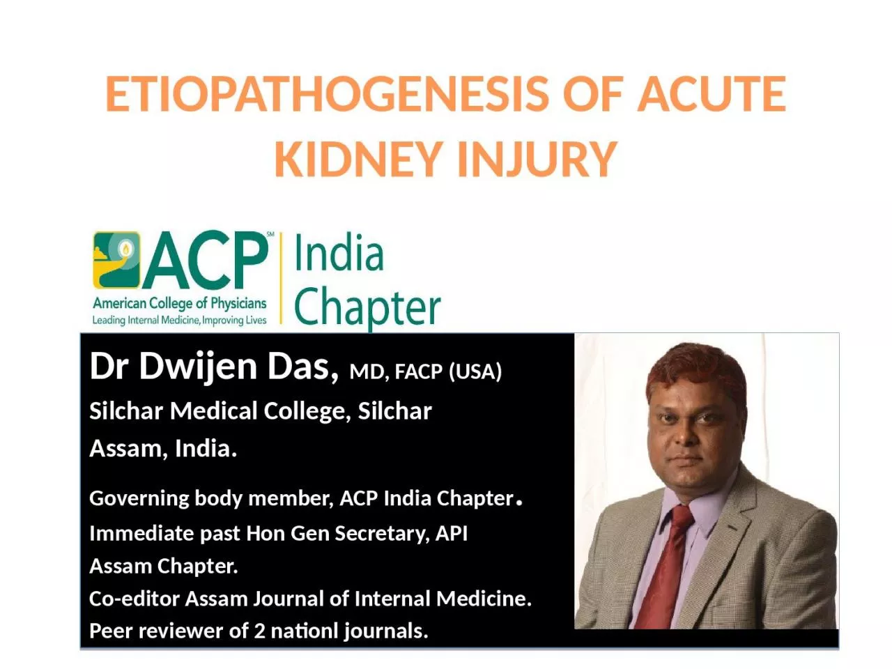 PPT-ETIOPATHOGENESIS OF ACUTE KIDNEY INJURY