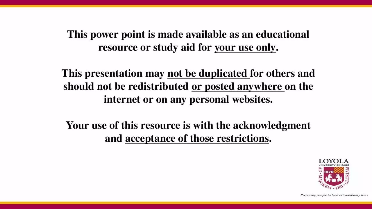 PPT-This power point is made available as an educational