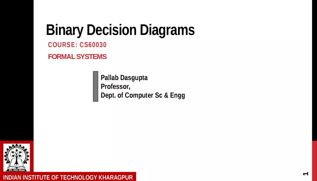 Binary Decisio n Diagrams