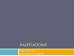 Palpitations Yasmin Sultan 2017