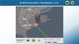 PPT-BIA BOGS Weather Briefing -