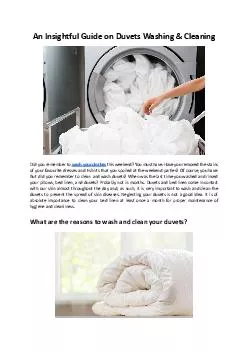 An Insightful Guide on Duvets Washing and Cleaning - Hello Laundry