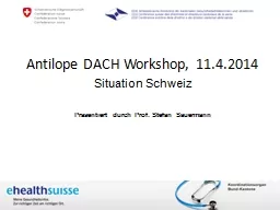 Antilope   DACH  Workshop,