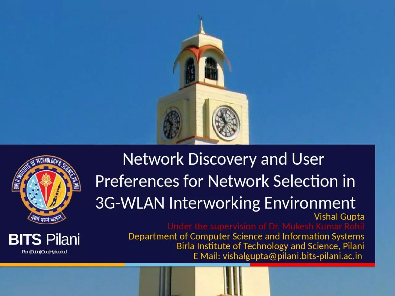 Network Discovery and User  Preferences for Network Selection in 3G-WLAN Interworking