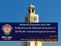 Network Discovery and User  Preferences for Network Selection in 3G-WLAN Interworking Environment