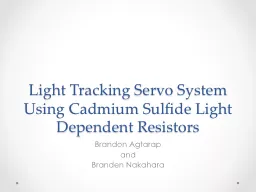 Light Tracking Servo System