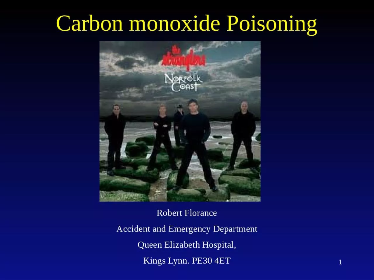 1 Carbon monoxide Poisoning