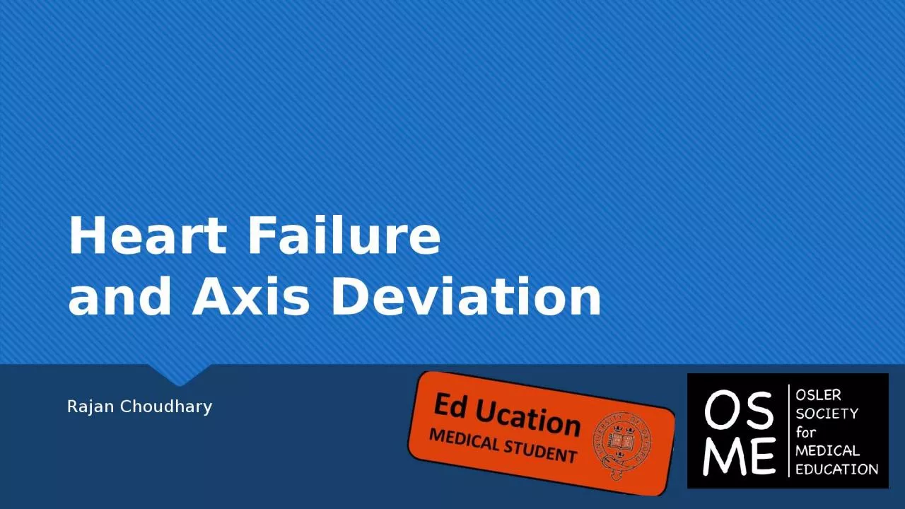 Heart Failure  and Axis Deviation