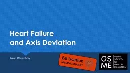 Heart Failure  and Axis Deviation