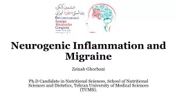 Neurogenic Inflammation and Migraine