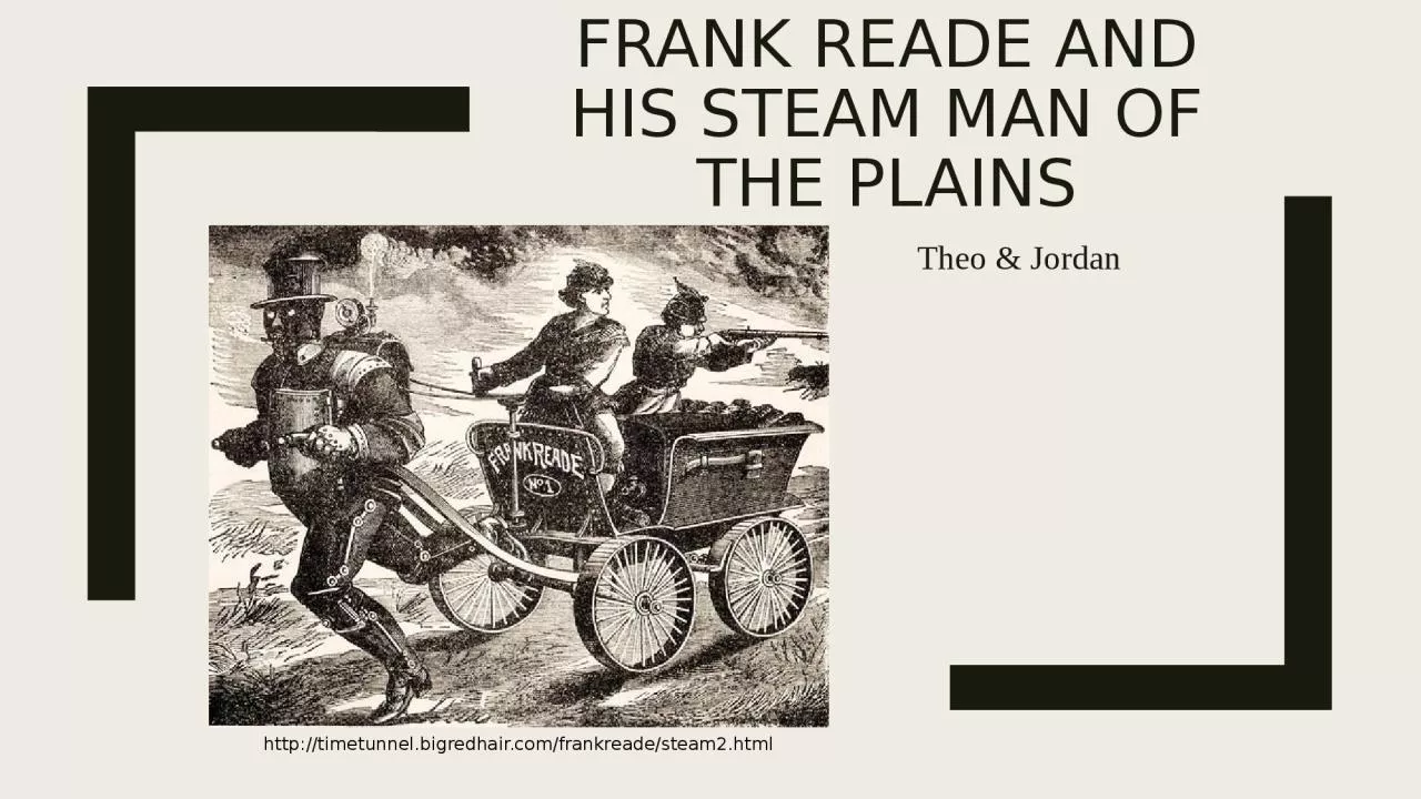 PPT-Frank Reade and his Steam Man of the Plains