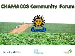 CHAMACOS Community   Forum