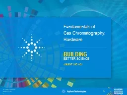 Fundamentals of  Gas Chromatography: